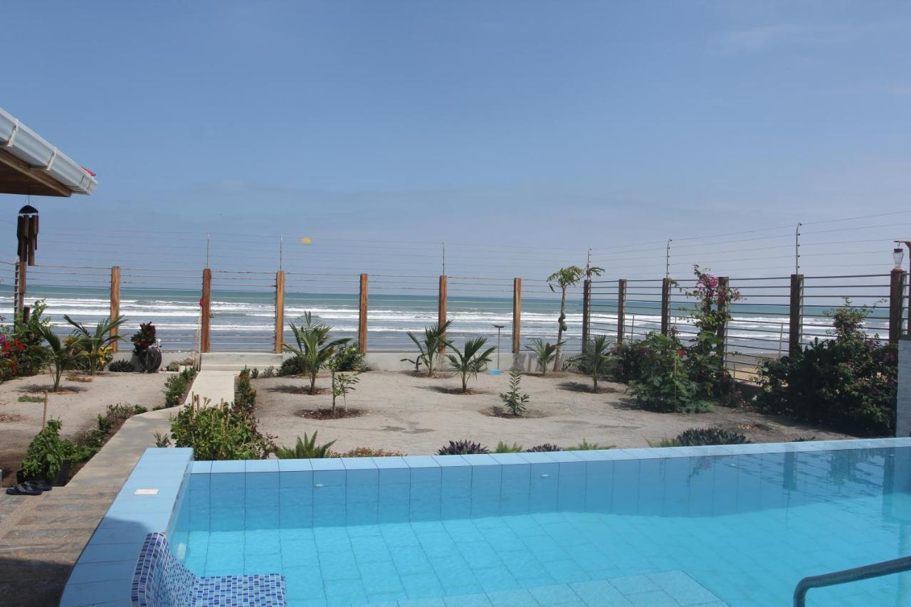 El Ocaso Oceanfront Apartment Canoa Esterno foto